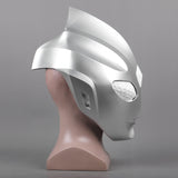 Anime Ultraman Cosplay Led Light Resin Helmet Halloween Props