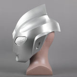 Anime Ultraman Cosplay Led Light Resin Helmet Halloween Props