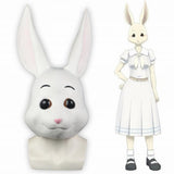 Anime BEASRARS Legosi The Rabbit Full Mask Cosplay Halloween Funny Mask - bfjcosplayer