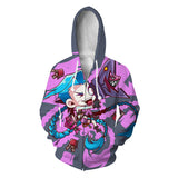 Arcane: League of Legends Cosplay Hoodie Sweater Halloween Costume