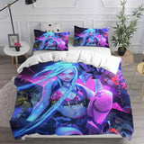 Arcane Season 1 Cosplay Bedding Sets Duvet Cover Halloween Comforter Sets