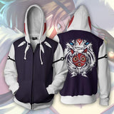 BFJmz Princess Mononoke 3D Printing Coat Zipper Coat Leisure Sports Sweater  Autumn And Winter - bfjcosplayer