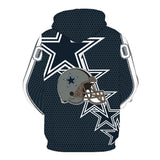 BFJmz Dallas Cowboys Football Team 3D Printing Coat Leisure Sports Sweater Autumn And Winter - bfjcosplayer