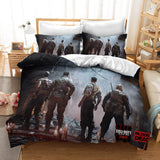 Call of Duty Cosplay Bedding Set Duvet Cover Halloween Sheets
