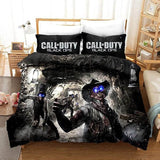 Call of Duty Cosplay Bedding Set Duvet Cover Halloween Sheets