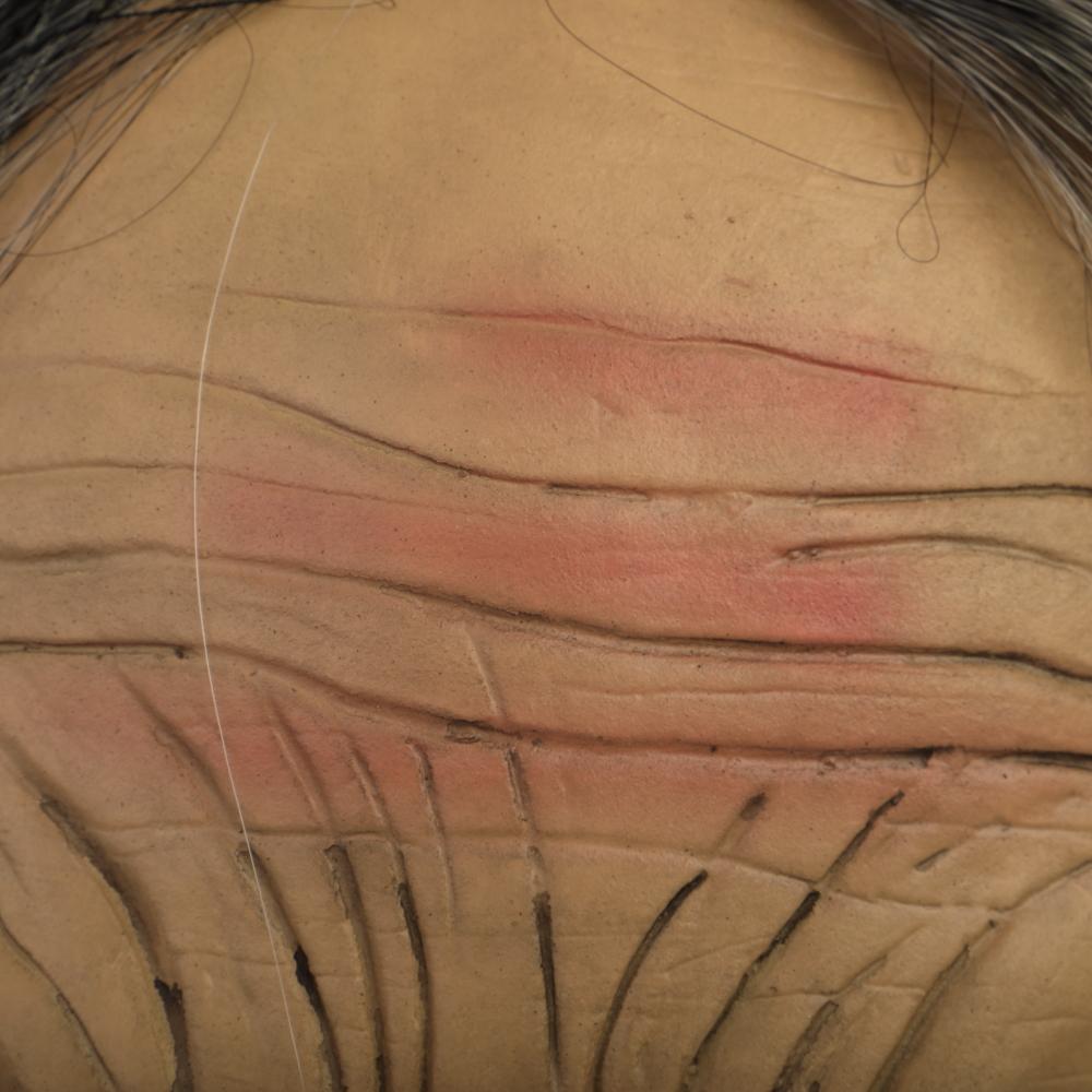 Cosermart Latex Mask Scary Horror Adult Masks Dressed Zombie Devil Halloween Party Prop Masquerade Cosplay Old Woman - bfjcosplayer