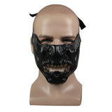 Cosplay Ghost of Tsushima Sakai Half Face Samurai helmet Halloween Party Prop