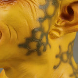 Dark Bible Fallen Angel King of Lies Cosplay Yellow Helmet Halloween Props