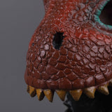 Dinosaur Mask Cosplay Latex Helmet Halloween Props