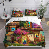 Encanto Mirabel Bedding Sets Cosplay Duvet Cover Halloween Comforter Sets