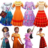 Encanto Mirabel Luisa Cosplay Girl Dress Halloween Costume