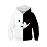 Fanrek Danganronpa Monokuma Cosplay Kids Hoodie