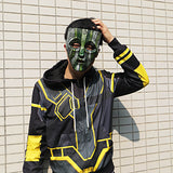 Fanrek The Mask Cosplay Resin Helmet Halloween Props