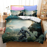 Film Black Panther Cosplay Bedding Set Duvet Cover Halloween Bed Sheets