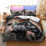 Film Venom Cosplay Bedding Set Duvet Cover Halloween Bed Sheets