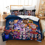 Five Nights at Freddy's Cosplay Bedding Duvet Cover Halloween Sheets Bed Set