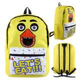 Five Nights at Freddy's Cosplay Canvas Backpack Halloween School Bags