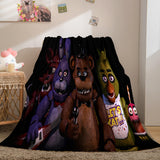Five Nights at Freddy's Cosplay Flannel Blanket Room Decoration Throw
