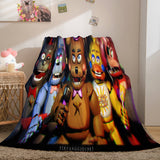 Five Nights at Freddy's Cosplay Flannel Blanket Room Decoration Throw