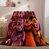 Five Nights at Freddy's Cosplay Flannel Blanket Room Decoration Throw