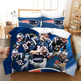 Football Rugby Team Cosplay Bedding Sets Duvet Cover Halloween Comforter Sets