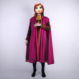 2019 Movie Frozen 2 Anna Elsa Princess Cosplay Costume Fancy Dress Customize Halloween Suit - bfjcosplayer
