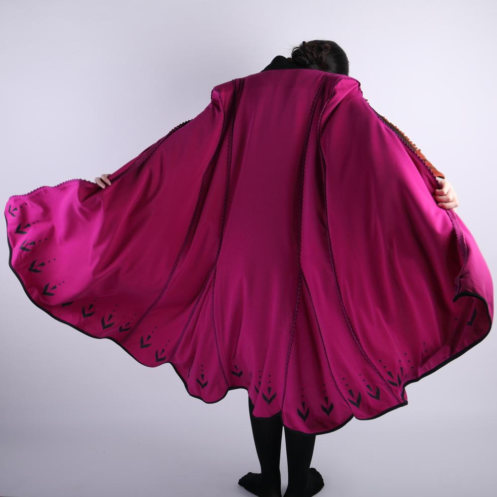 2019 Movie Frozen 2 Anna Elsa Princess Cosplay Costume Fancy Dress Customize Halloween Suit - bfjcosplayer