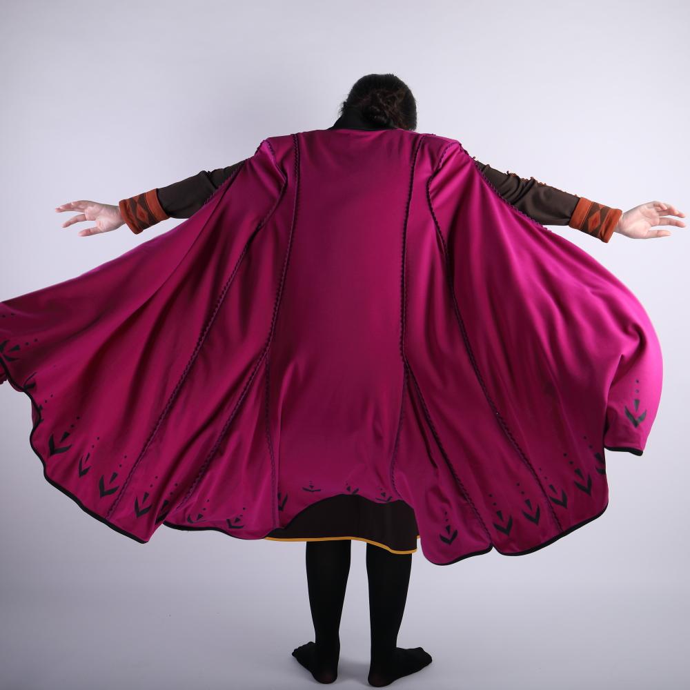 2019 Movie Frozen 2 Anna Elsa Princess Cosplay Costume Fancy Dress Customize Halloween Suit - bfjcosplayer