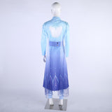 New Frozen 2 Cosplay Snow Adult Elsa Dress Costume Halloween Cosplay Elsa Anna Costume Princess Ice Queen Elsa Outfit Full Set - bfjcosplayer