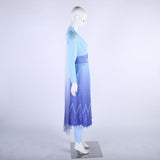 New Frozen 2 Cosplay Snow Adult Elsa Dress Costume Halloween Cosplay Elsa Anna Costume Princess Ice Queen Elsa Outfit Full Set - bfjcosplayer