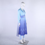 New Frozen 2 Cosplay Snow Adult Elsa Dress Costume Halloween Cosplay Elsa Anna Costume Princess Ice Queen Elsa Outfit Full Set - bfjcosplayer