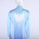 New Frozen 2 Cosplay Snow Adult Elsa Dress Costume Halloween Cosplay Elsa Anna Costume Princess Ice Queen Elsa Outfit Full Set - bfjcosplayer