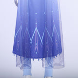 New Frozen 2 Cosplay Snow Adult Elsa Dress Costume Halloween Cosplay Elsa Anna Costume Princess Ice Queen Elsa Outfit Full Set - bfjcosplayer