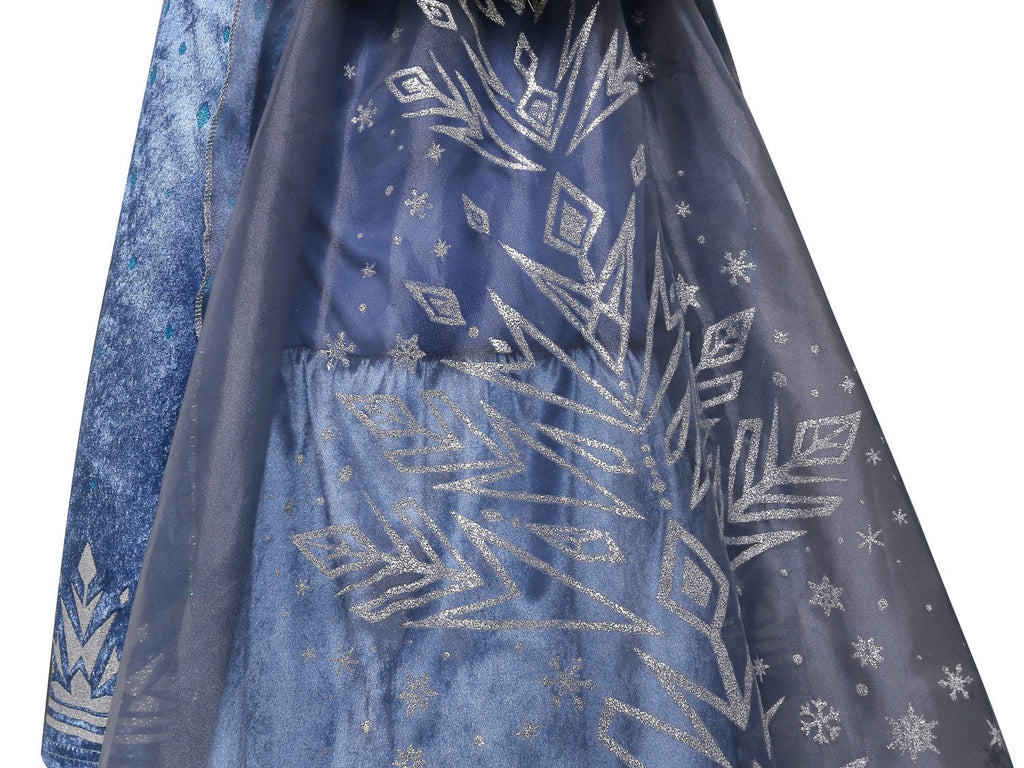 2019 new Kids Frozen Aisha dress girl Anna Princess skirt dress cosplay costume - bfjcosplayer