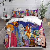 Futurama Cosplay Bedding Sets Duvet Cover Halloween Comforter Sets