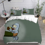 Futurama Cosplay Bedding Sets Duvet Cover Halloween Comforter Sets