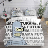 Futurama Season 1 Cosplay Bedding Sets Duvet Cover Halloween Comforter Sets