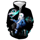 Game Undertale Sans Cosplay Hoodie Sweater Halloween Costume