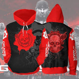 Gears of war 5 3D Printed Sweater Hooded Zip Shirt - bfjcosplayer