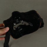 Ghost of Tsushima Sakai Half Face Samurai Glod helmet Halloween Cosplay Prop