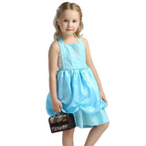 BFJFY Girls Elsa Kitchen Princess Dress Apron Halloween Cosplay Costume - bfjcosplayer