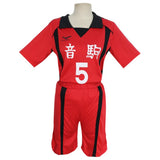 Haikyuu!! Anime Cosplay Costume Nekoma High School  Kenma Kozume Kuroo Tetsuro VolleyBall Uniform