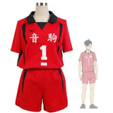 Haikyuu!! Anime Cosplay Costume Nekoma High School  Kenma Kozume Kuroo Tetsuro VolleyBall Uniform