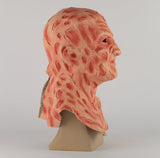 Halloween Props Latex Helmet Party Horrible Scary Prank Cankered Skin Horror Masquerade Helmet