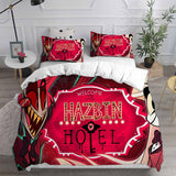 Hazbin Hotel Cosplay Bedding Sets Duvet Cover Halloween Comforter Sets