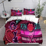 Hazbin Hotel Cosplay Bedding Sets Duvet Cover Halloween Comforter Sets
