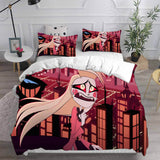 Hazbin Hotel Cosplay Bedding Sets Duvet Cover Halloween Comforter Sets