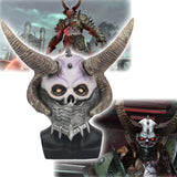 Hearthstone Aeon Reaver cosplay Latex Helmet Halloween prop