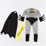 BFJFY Boys Muscle Batman Cosplay Fancy Dress Halloween Costumes - bfjcosplayer