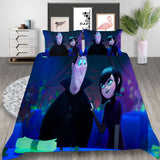 Hotel Transylvania 4 Transformania Cosplay Bedding Set Duvet Cover Halloween Bed Sheets